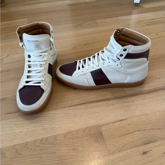 Saint Laurent Hi-Top Sneakers - Picture 3 of 8